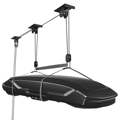 TRUSOON Cargo Box Hoist, Garage Pulley Lift System,150 lbs