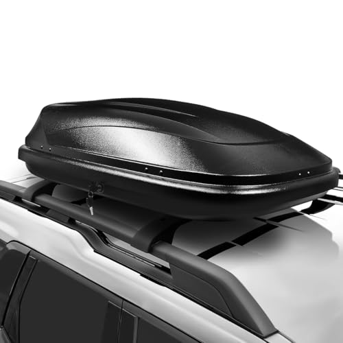 D SOLUTIONS Hard Shell Roof Top Cargo Carrier Waterproof Travel Luggage Box